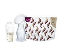 Tommee Tippee Silicone Manual Breast Pump and Let Down Catcher to Express, Relieve or Catch Excess Breast Milk ,423594