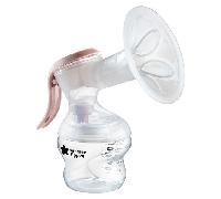 Tommee Tippee Made Me Tire-lait Manuel Simple, Aspiration Forte, Sensation Douce, Poignée Ergonomique, Silencieux, Transportable, Biberon Inclus