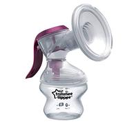 Tommee Tippee Tire-lait manuel Made for Me | Bonnet en silicone doux et rembourré | Réduit la fatigue des mains Transparent