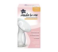 Tommee Tippee Tire-lait manuel, silicone, économiseur et récupérateur de lait pour l'excès de lait maternel, couvercle de stérilisation, 100ml, 423644