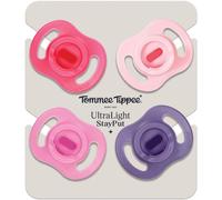 Tommee Tippee Tétine Ultra-légère Toujours en Place, 18-36 mois, lot de 4, conception monobloc en silicone
