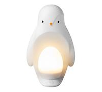 Tommee Tippee - Veilleuse Pingouin nomade, œuf portatif, silicone doux, veilleuse aide au sommeil