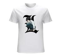 TOMMUP Death Note L T-Shirt White M