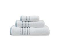 Tommy Bahama - Lot de 3 Serviettes de Bain Super Douces de qualité supérieure, décoration d'intérieur Tropicale (côté Falaise Bleu, Lot de 3)
