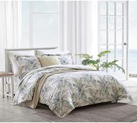 Tommy Bahama | Parure de lit 100 cm, Ultra Douce et Respirante, literie réversible avec taies d'oreiller Assorties, Coton, Bleu, Grand lit