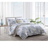 Tommy Bahama - Parure de lit en Coton avec taies d'oreiller Assorties et Fermeture à Boutons, décoration d'intérieur pour Toutes Les Saisons (Bakers Bluff Bluff, King)