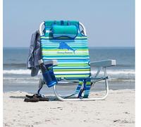 Tommy Bahama Tecnolife Chaise de plage à rayures vertes Modèle 2026