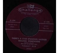 TOMMY DEE - there's a star spangled banner waving somewhere 45 rpm single