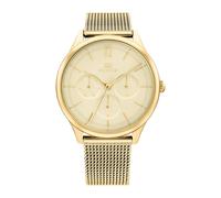 Tommy Hilfiger Montre Femme 1782458 - Quartz, bracelet milanais acier doré