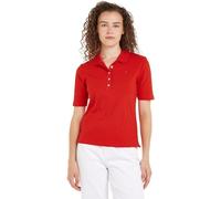 Tommy Hilfiger 1985 REG Pique Polo SS WW0WW37820 Manches Courtes, Rouge (Fierce Red), XXL Femme