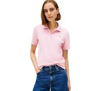 Tommy Hilfiger 1985 Reg Pique Polo SS Ww0Ww43224 S/S, Pink (Bonita Pink), L Women's
