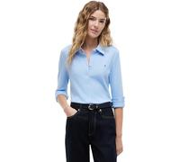 Tommy Hilfiger 1985 Slim Pique BTN Down Ls Ww0ww43528 Chemise L/S, Blue (Vessel Blue), M Femme