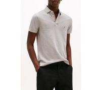 Tommy Hilfiger 1985 Slim Polo Light Grey Heather Taille: S | Polos Outlet | Homme | Gris
