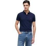 Tommy Hilfiger 1985 SLIM POLO S/S Polos Men's, Blue (Carbon Navy), M