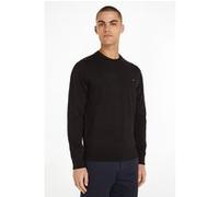 Tommy Hilfiger 1985 Standard Fit Crew Neck Sweater Black Taille: XS | Pulls Outlet | Homme | Le Noir