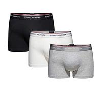 Tommy Hilfiger 1U87903842 - Boxer - Uni - Lot de 3 - Homme - Multicolore (Grey Heather) - Large (Taille Fabricant: L)