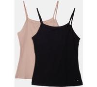 Tommy Hilfiger Underwear Maillot de corps 'Cami' beige / bleu marine / rouge vif / noir, Taille S