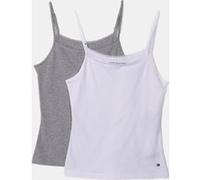 Tommy Hilfiger 2 Pack Cami With Lac White/grey Heather Taille: S/M | Caracos Outlet | Femme | Blanche