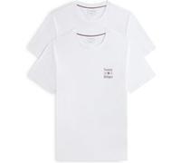 Tommy Hilfiger 2-pack Chest Graphic White/white Taille: XL | T-Shirts Outlet | Homme | Blanche