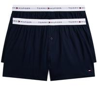 Tommy Hilfiger 2 Pack Woven Boxer Shorts Marine/Marine Grand Male