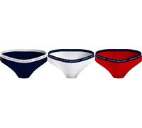 Tommy Hilfiger 3 Pack Briefs Marine/Blanc/Rouge 12 (M) Female