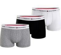 Tommy Hilfiger 3 Pack Logo Waistband Trunks Noir/Blanc/Gris 0UC Petit Male