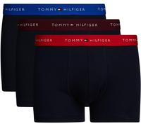 Tommy Hilfiger 3 Pack Logo Waistband Trunks Red/Blu/Bur 05K Très grand Male