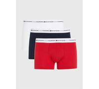 Tommy Hilfiger Underwear Boxers 'Essential' marine / gris clair / rouge / blanc, Taille M