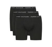 Tommy Hilfiger Boxers Lot de 3 Homme Sous-Vêtement, Noir (Black/Black/Black), S