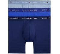 Tommy Hilfiger 3p Boxer Brief DTM Um0um036180xf004, Yellow (Nob Blu/Brsk Blu/PRP NVY), L Homme