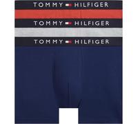 Tommy Hilfiger 3p Boxer Brief Um0um03764, Grey (DRK Ash/PRP NVY/TR RD), XL Homme