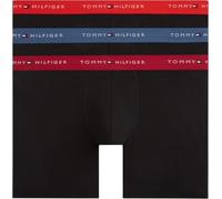 Tommy Hilfiger 3p Boxer Brief WB Um0um03874, Blue (Fre RD/Ae Sea/Ras Ju), L Homme