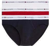 Tommy Hilfiger 3p Brief Um0um03875 Slip, Red (Th WHT/Med Red/Dsrt Sky), XL Homme
