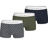 Tommy Hilfiger Underwear Boxers 'Essential' bleu marine / kaki / noir / blanc, Taille S-M