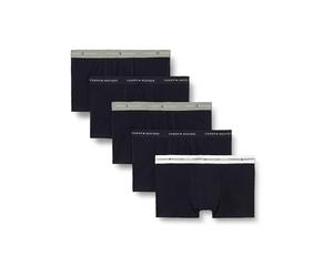 Tommy Hilfiger 5P WB Boxers pour Homme des Sky/Antique Silver/White XS