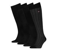 Tommy Hilfiger 701235378 Long Socks 4 Pairs Noir EU 39-42 Homme