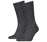 Tommy Hilfiger 8719965009202 TH MEN SOCK 2P DOT, anthrazit, 43-46