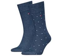 Tommy Hilfiger 8719965009202 TH MEN SOCK 2P DOT, denim, 43-46