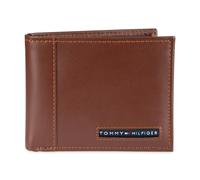 Tommy Hilfiger Acrylique Portefeuille pour Homme, À Deux Volets,Svelte Peau (Beige) - 31TL22X063