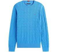Tommy Hilfiger Adaptive Pull en tricot torsadé pour homme avec fermetures aux épaules, Taille XL