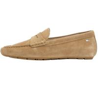 Tommy Hilfiger Mocassin Flag Soft Suede FW0FW08558 Kaki Femme 41