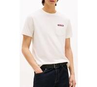 Tommy Hilfiger Americana Monotype P Normal Fit T-shirt Ivory Taille: XXL | T-shirts Basiques Outlet | Homme | Blanche