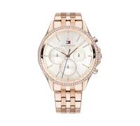 Tommy Hilfiger Analogue Multifunction Quartz Watch for Women with Stainless Steel Bracelet