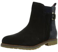 Tommy Hilfiger ANNA 8B, Bottes Chelsea courtes, doublure froide fille - Bleu - Blau (MIDNIGHT/GREY BLUE 403), 40 EU (7 Kids UK) EU