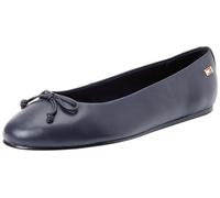 Tommy Hilfiger Ballerines Femme Essential Chic Ballerina Élégantes, Bleu (Space Blue), 37