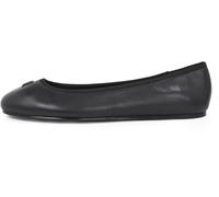 Tommy Hilfiger Ballerines Femme Hardware en Cuir, Noir (Black), 36