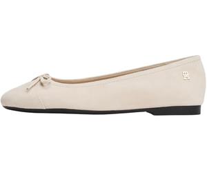 Tommy Hilfiger Ballerines Femme Toe Cap en Daim