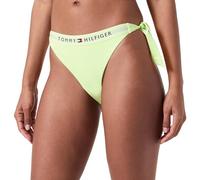 Tommy Hilfiger Bas de Bikini à Nouer sur Le Côté Femme Side Tie Cheeky Bikini Sport, Vert (Faded Lime), S