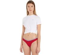 Tommy Hilfiger Bas de Bikini Femme Cheeky High Leg Bikini Sport, Rouge (Primary Red), L