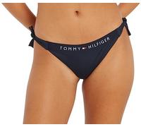 Tommy Hilfiger Bas De Bikini Femme Side Tie Cheeky Bikini Sport, Bleu (Desert Sky), XL